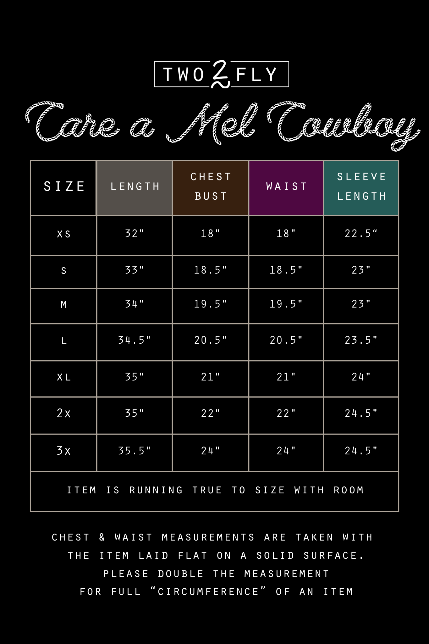 CARE MEL COWBOY