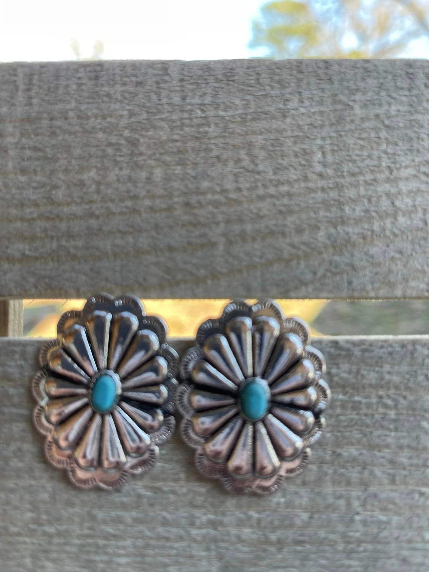 CHRISTIE CONCHO EARRINGS